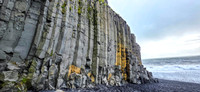 columnar basalts at Black Sand Beach